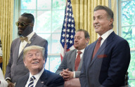 NEWS -  Donald Trump rehabillitiert Jack Johnson in Anwesenheit von Sylvester Stallone 