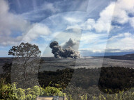 NEWS - Aschewolke des Vulkans Kilauea auf Hawaii zieht zu den Marshallinseln