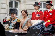 PEOPLE - Dänemark: Kronprinz Frederik feiert 50. Geburtstag - Kutschenfahrt der Royals