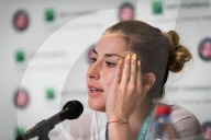PEOPLE - Tennis: Belinda Bencic am French Open