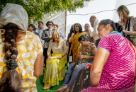 PEOPLE - Königin Maxima in Indien