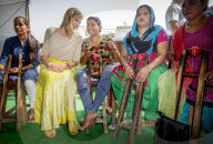 PEOPLE - Königin Maxima in Indien