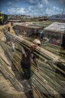 NEWS - Bangladesh: Rohingya Flüchtlinge bereiten sich auf den Monsun vor