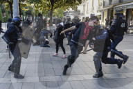 NEWS - Nantes: Gewalttätige Demo gegen Polizeigewalt