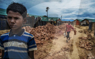 NEWS - Bangladesh: Rohingya Flüchtlinge bereiten sich auf den Monsun vor