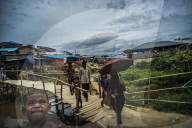NEWS - Bangladesh: Rohingya Flüchtlinge bereiten sich auf den Monsun vor