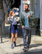 EXKLUSIV - Ben Affleck geht mit seiner Tochter ein Eis essen