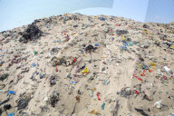 NEWS - Umwelt: Die Erde erstickt im Plastikmüll - Strand in Mumbai
