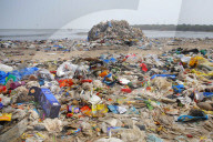 NEWS - Umwelt: Die Erde erstickt im Plastikmüll - Strand in Mumbai