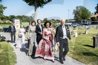 PEOPLE - Die schwedischen Royals an der Hochzeit von Louise Gottlieb und Gustav Thott
