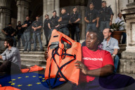NEWS - Europaweite Demonstrationen gegen die Sanktionen gegen das Flüchtlings-Schiff Aquarius
