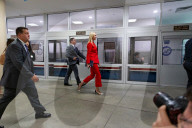NEWS - Washington: Ivanka Trump fährt mit der 'Senate Subway'