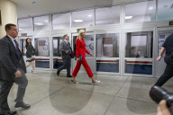 NEWS - Washington: Ivanka Trump fährt mit der 'Senate Subway'