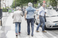 PEOPLE - Roman Polanski und Jean Dujardin gehen zum Zmittag in Paris