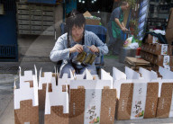 REPORTAGE - China: Reis Dumpling Herstellung