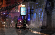 NEWS - Napoli: Feuer in der Le Shabby Cafe Bar