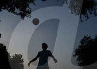 WM 2018 - Kleine Fussballer in Allahabad