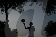 WM 2018 - Kleine Fussballer in Allahabad