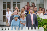 PEOPLE - Die Queen mit Promis am 'Cartier Queen's Cup' in Windsor