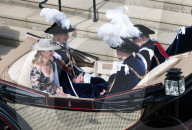 PEOPLE - Die Royals am Order of the Garter Service in Windsor 