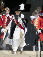 PEOPLE - Die Royals am Order of the Garter Service in Windsor 