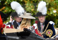 PEOPLE - Die Royals am Order of the Garter Service in Windsor 