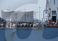 PEOPLE - Flüchtlingsboot Aquarius erreicht Valencia