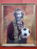 FEATURE - WM 2018: Fussballstars hängen in St. Petersburg im Museum