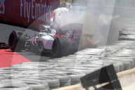 NEWS - Marcus Ericsson Formel 1 Wagen brennt lichterloh beim Trainig