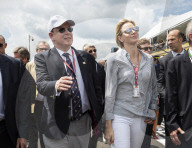 PEOPLE - Albert und Charlene von Monaco beim Rennen zum GP von Frankreich in Le Castellet