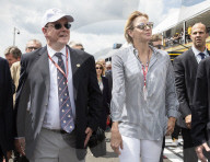 PEOPLE - Albert und Charlene von Monaco beim Rennen zum GP von Frankreich in Le Castellet
