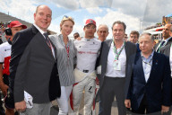 PEOPLE - Albert und Charlene von Monaco beim Rennen zum GP von Frankreich in Le Castellet