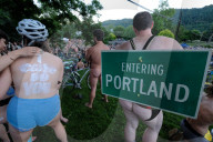 FEATURE - Nackt auf dem Velo: Portland World Naked Bike Ride