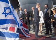 PEOPLE - Prinz William in Tel Aviv gelandet