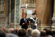 NEWS - Rom: Emmanuel und Brigitte Macron zu Besuch beim Papst