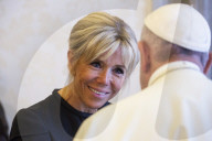 NEWS - Rom: Emmanuel und Brigitte Macron zu Besuch beim Papst