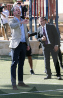 PEOPLE - Prinz William spielt Fussball in Ramallah