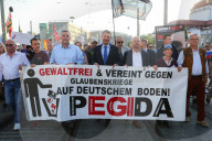 NEWS - PEGIDA-Kundgebung in Dresden