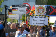 PEGIDA-Kundgebung in Dresden