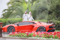 EXKLUSIV - Justin Bieber hat ein neues Spielzeug: einen roten Lamborghini Aventador