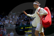 PEOPLE - Tennis: Mirka jubelt Roger Federer zu in Wimbledon