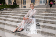 PEOPLE - Haute Couture Fashion Paris: Promis bei Dior