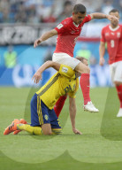 WM 2018 - Schweiz gegen Schweden
