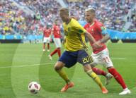 WM 2018 - Schweiz gegen Schweden