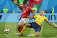 WM 2018 - Schweiz gegen Schweden