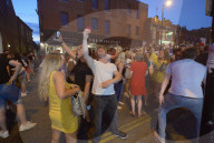 WM 2018 - Englische Fans feiern in Essex
