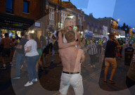 WM 2018 - Englische Fans feiern in Essex