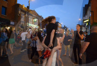 WM 2018 - Englische Fans feiern in Essex