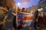 WM 2018 - Englische Fans feiern in Essex