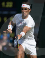 PEOPLE - Tennis: Spieler und Spielerinnen in Wimbledon auf dem Court